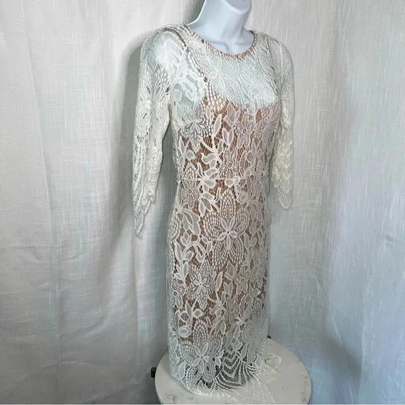 Forever 21 Lace Style Dress with Removable Slip Dress - Picture 2 of 9